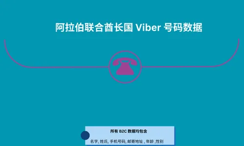 阿拉伯联合酋长国 Viber 号码数据