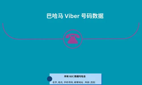 巴哈马 Viber 号码数据