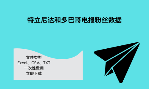 特立尼达和多巴哥电报粉丝数据
