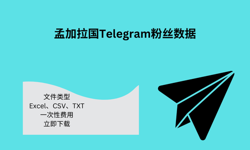 孟加拉国Telegram粉丝数据